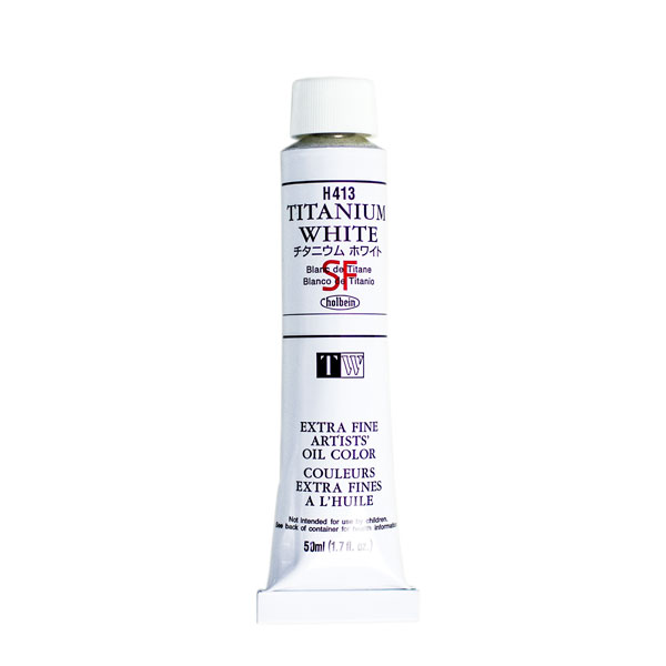 Holbein Artists' Oil Color 50ml Tube - White 
